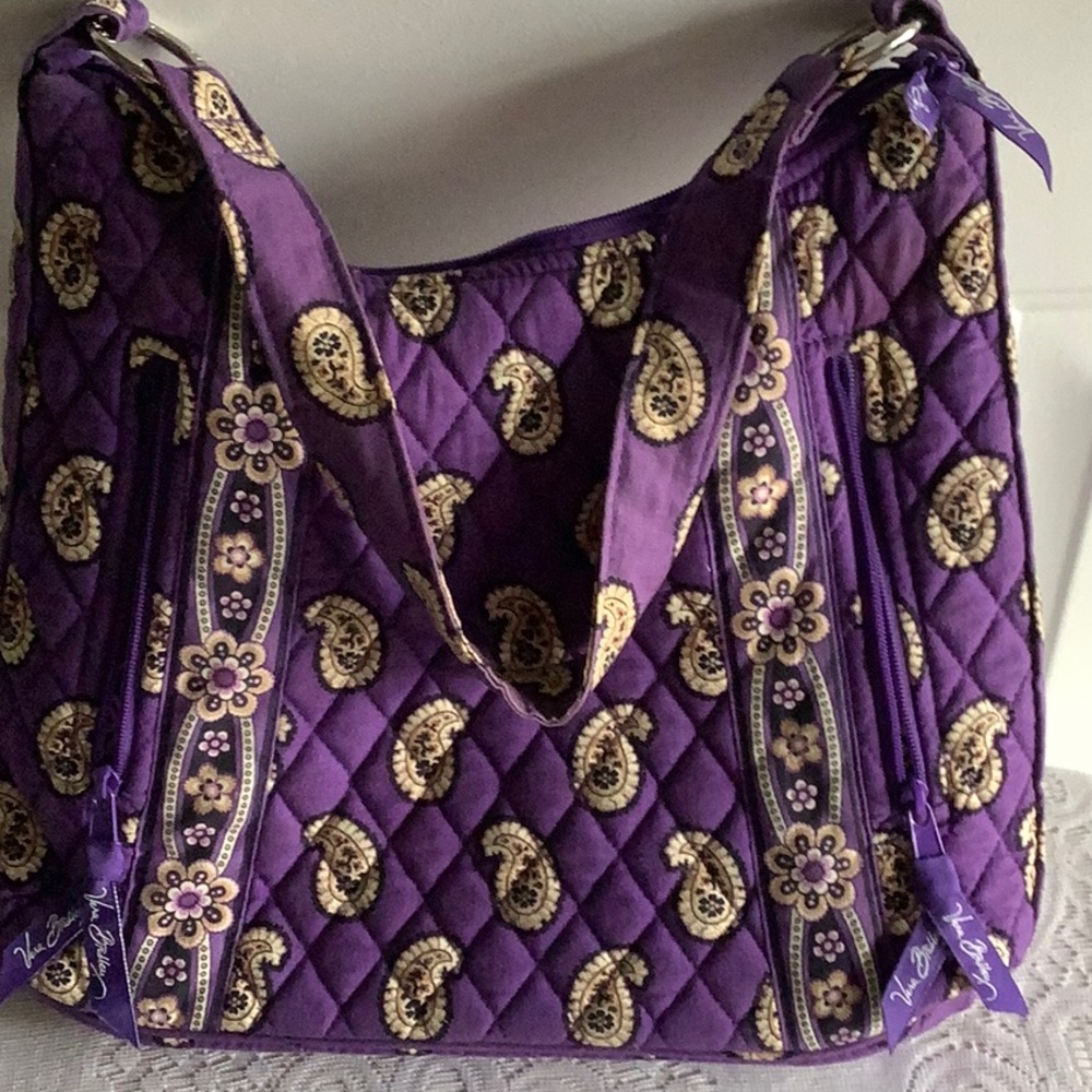 Vera Bradley Purple Paisley Women's Bag.